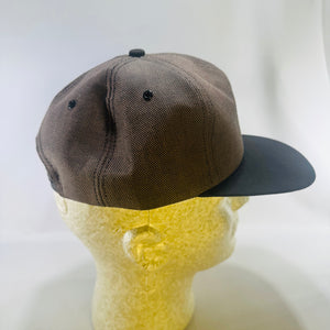 Vintage Crop Production Services CPS Snapback Hat Brown Black Farm Agriculture Cap Adjustable
