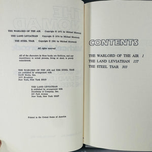 The Nomad of Time — Michael Moorcock 1980s(Hardcover Omnibus, Nelson Doubleday)
