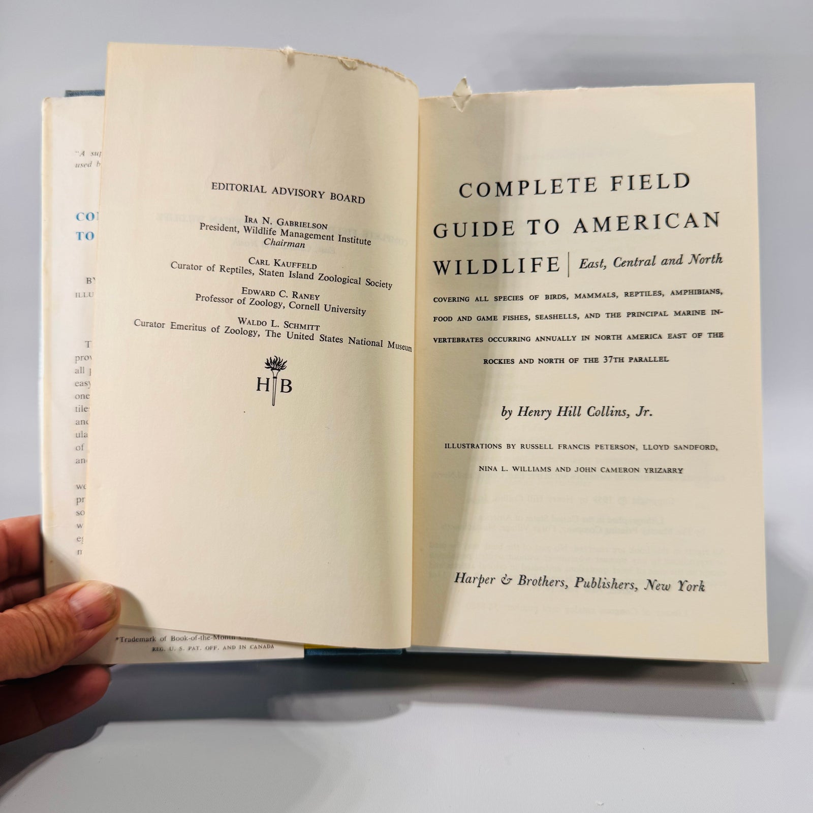Complete Field Guide to American Wildlife by Henry Hill Collins Jr. (1959) | Vintage Nature Reference Book