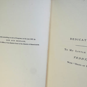 Alix of the Runway by Mrs. Rosa Abbott Parker 1867 Lee and Shepard Publishers The Pilgrim Series for Boys