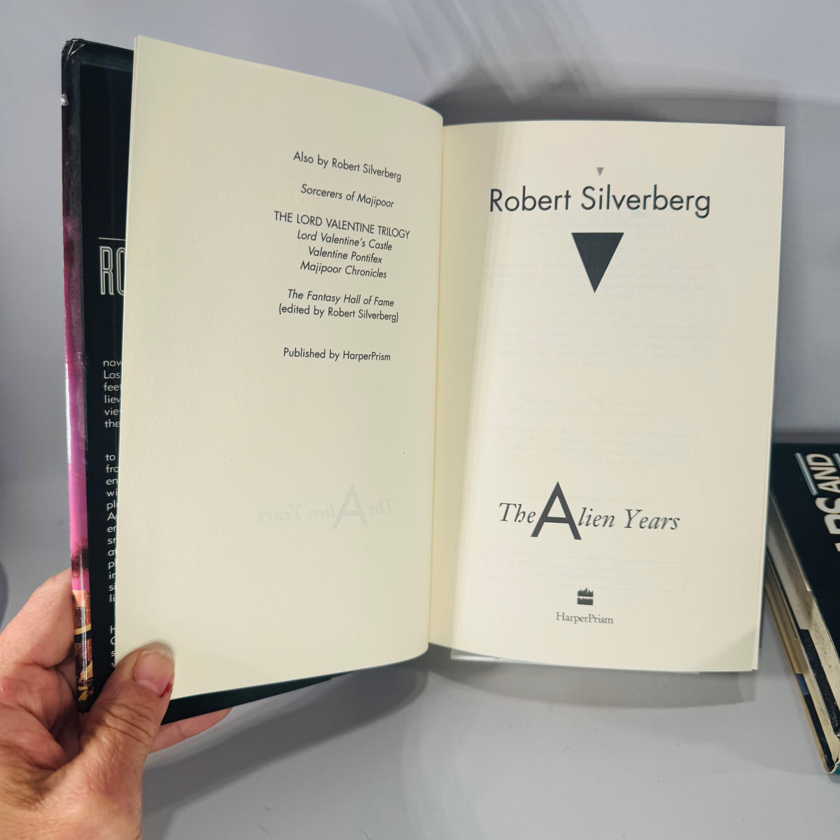Classic Sci-Fi Hardcover Bundle (3 Books) — Silverberg The Alien Years + Nancy Kress Beggars & Choosers + Brian Aldiss The Long Afternoon of Earth