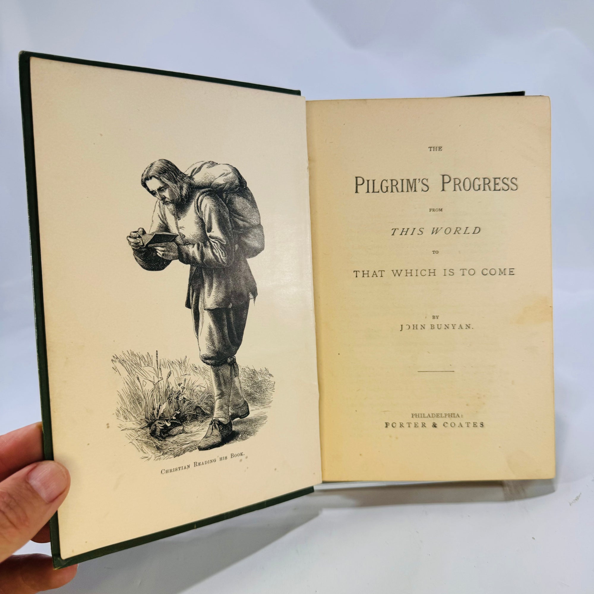 Pilgrim's Progress by John Bunyan undated Porter & Coates Alta Edition