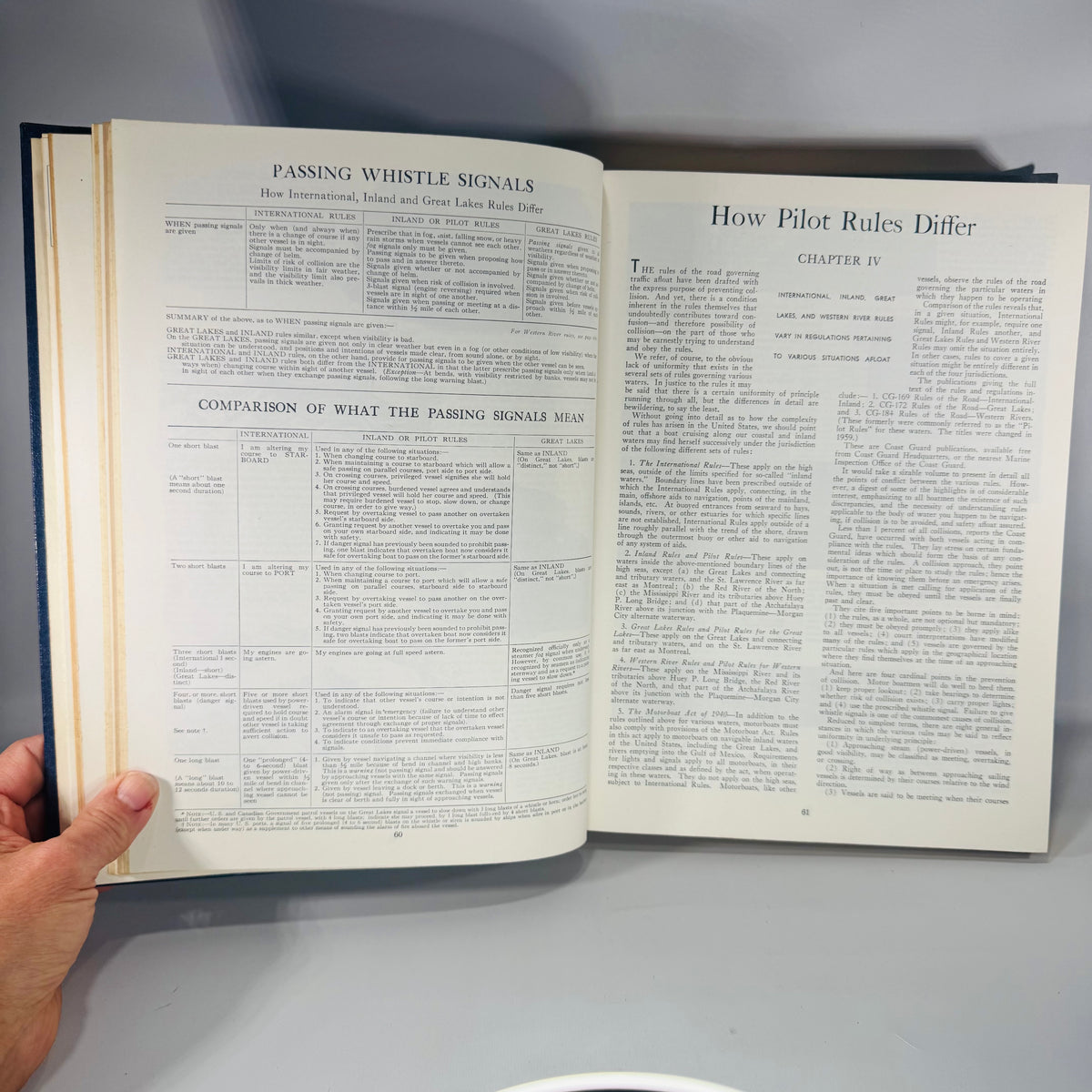 Vintage Boating Manual — Piloting, Seamanship and Small Boat Handling (1965–66 Edition) by Charles F. Chapman (Motor Boating) | Nautical Reference Book