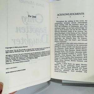 James Morrow Hardcover Bundle (3) — Towing Jehovah + Only Begotten Daughter + Blameless in Abaddon (1990s Satirical Sci-Fi)