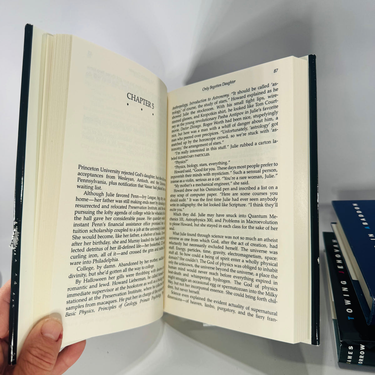 James Morrow Hardcover Bundle (3) — Towing Jehovah + Only Begotten Daughter + Blameless in Abaddon (1990s Satirical Sci-Fi)