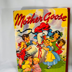 Two Vintage Mother Goose Books includes Mother Goose 1941 & The Real Mother Goose 1944