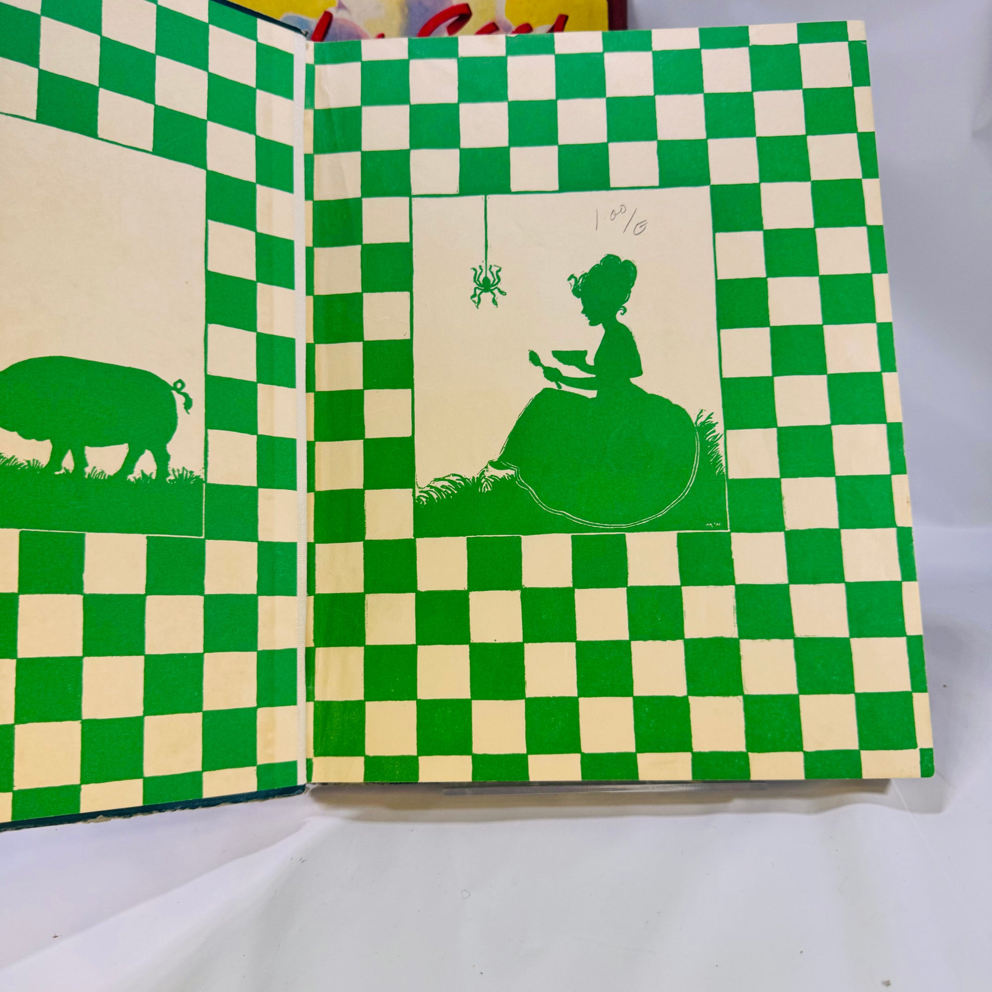 Two Vintage Mother Goose Books includes Mother Goose 1941 & The Real Mother Goose 1944