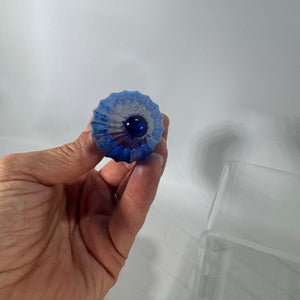 Vintage MCM Empoli-Style Cobalt Glass Stopper — Decanter/Genie Bottle Replacement (4")