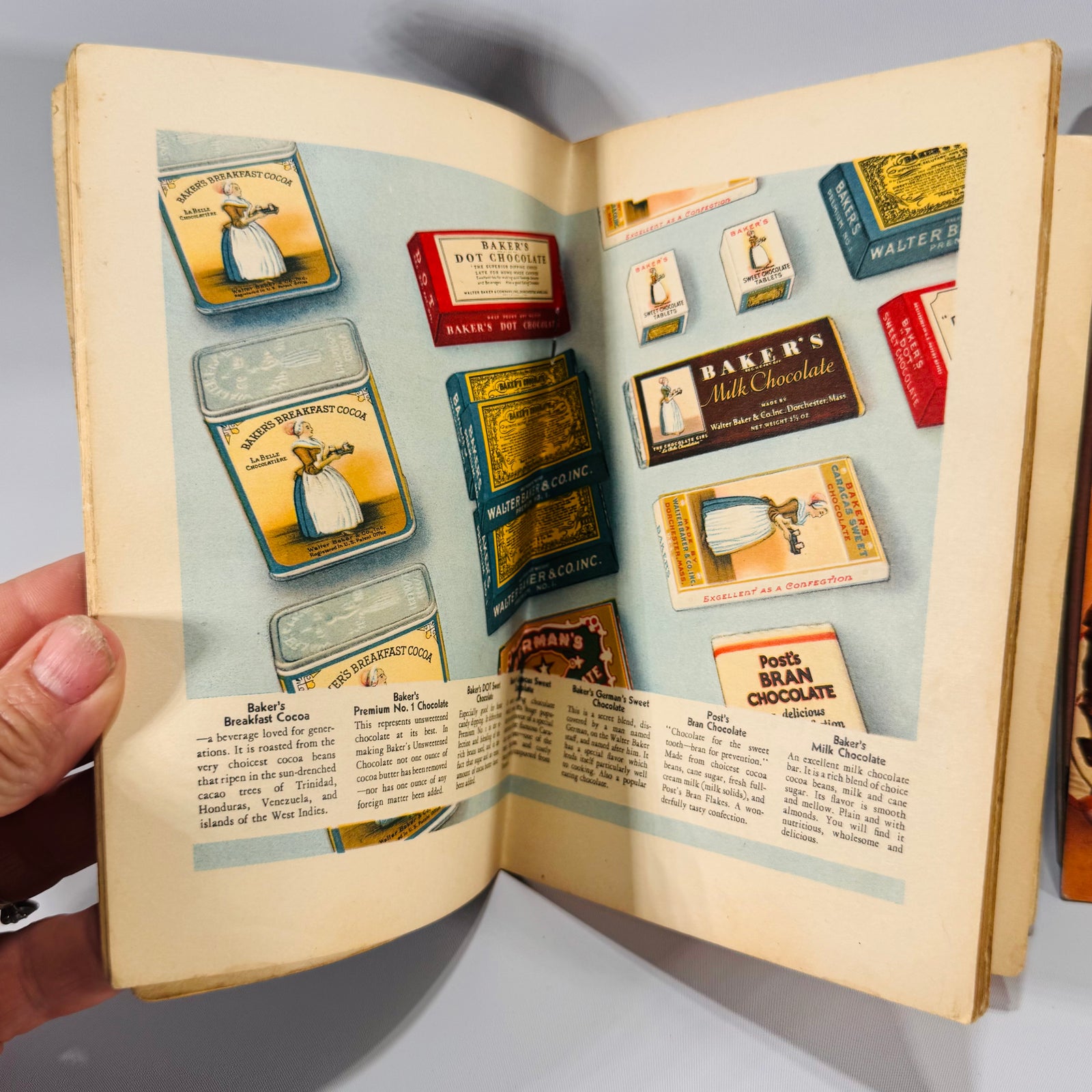 Chocolate-Lover’s Collectible: Two Vintage Baker's Chocolate Recipe Booklets