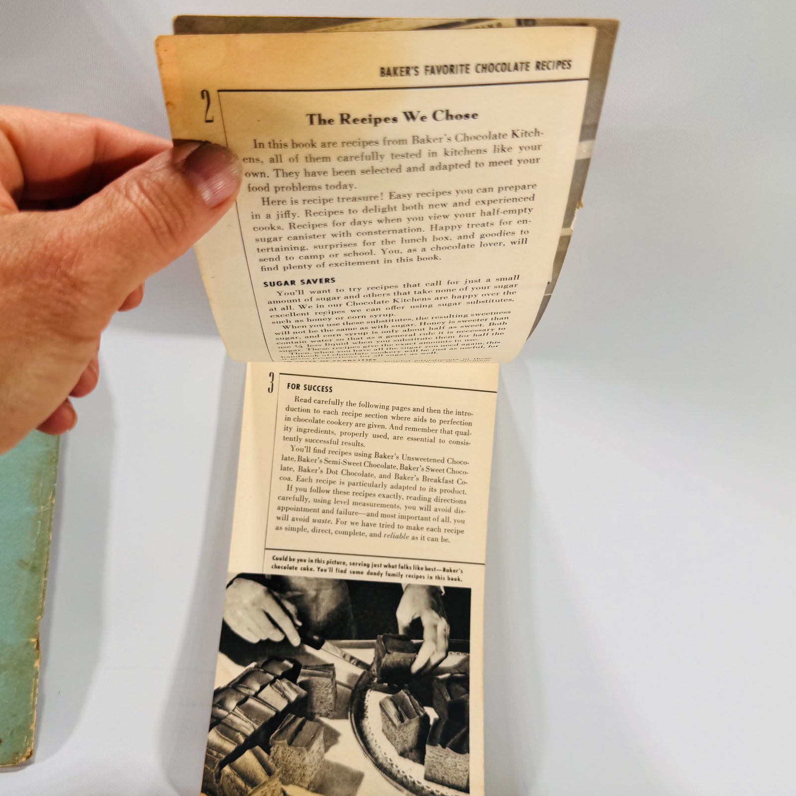 Chocolate-Lover’s Collectible: Two Vintage Baker's Chocolate Recipe Booklets