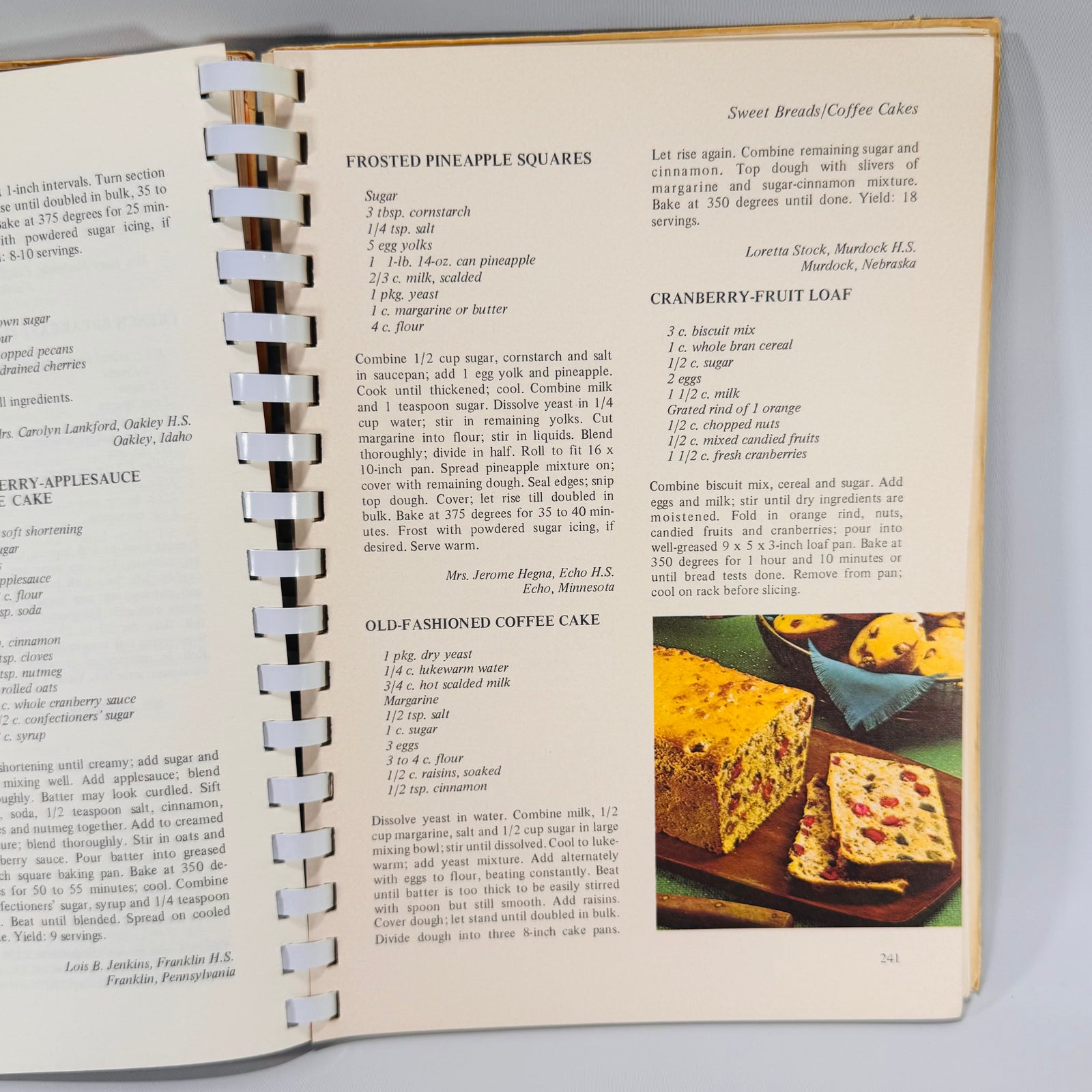 The Favorite Recipes of Home Economics Teachers Cookbook (1970) | 900 Recipes | Vintage Spiral-Bound Community Cookbook