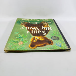Sam's Big Worry Eunice Young Smith 1953 Cadmus Books Hardcover Ionia Michigan School Copy
