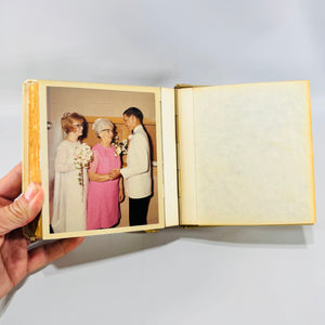 1968 Wedding Photo Album Filled Dehn Studio Ionia Michigan Story of Our Wedding Keepsake