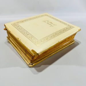 1968 Wedding Photo Album Filled Dehn Studio Ionia Michigan Story of Our Wedding Keepsake