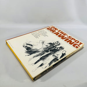 On-the-Spot Drawing by Nick Meglin 1969 Hardcover | Twelve Famous Illustrators | Watson-Guptill Art Book