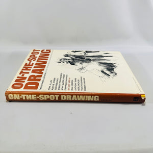 On-the-Spot Drawing by Nick Meglin 1969 Hardcover | Twelve Famous Illustrators | Watson-Guptill Art Book