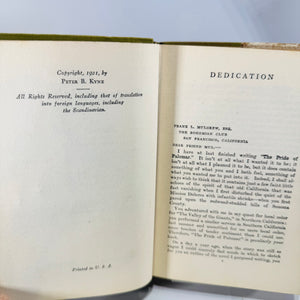 The Pride of Palomar Peter B. Kyne 1921 First Edition Cosmopolitan Hardcover Dean Cornwell Dust Jacket