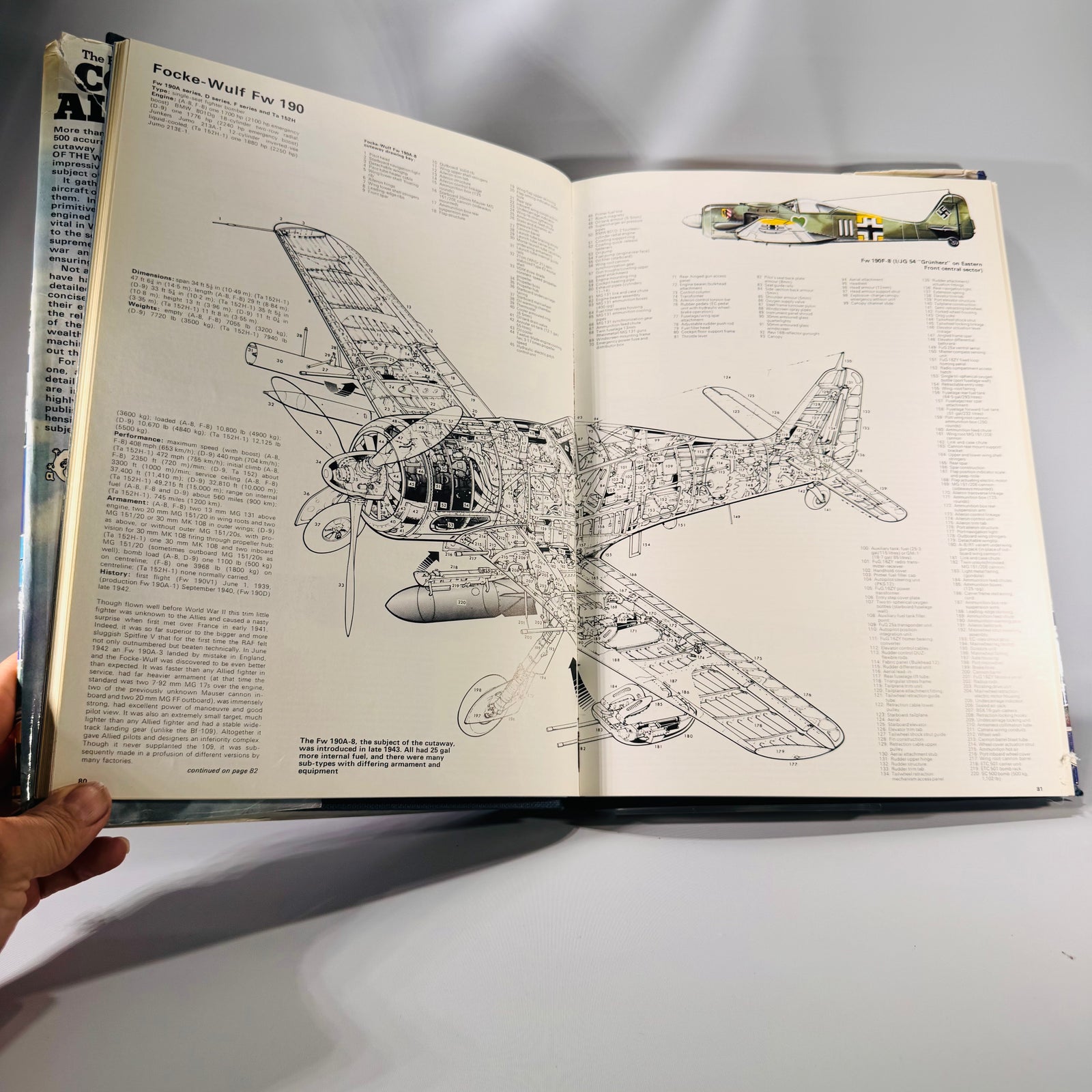 Aircraft Encyclopedia by Bill Gunston (1978, 3rd Impression) | Military Aviation Reference | WWI to Modern Warplanes | Illustrated HC
