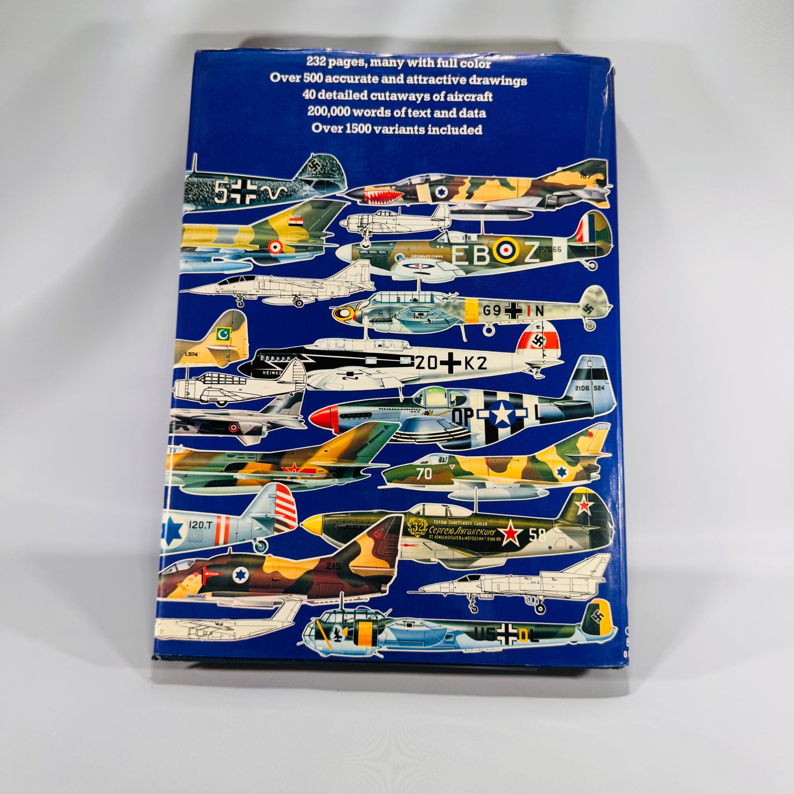 Aircraft Encyclopedia by Bill Gunston (1978, 3rd Impression) | Military Aviation Reference | WWI to Modern Warplanes | Illustrated HC