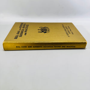 Bull Cook and Authentic Historical Recipes and Practices George Leonard Herter 1968 Twelfth Edition Hardcover Cookbook