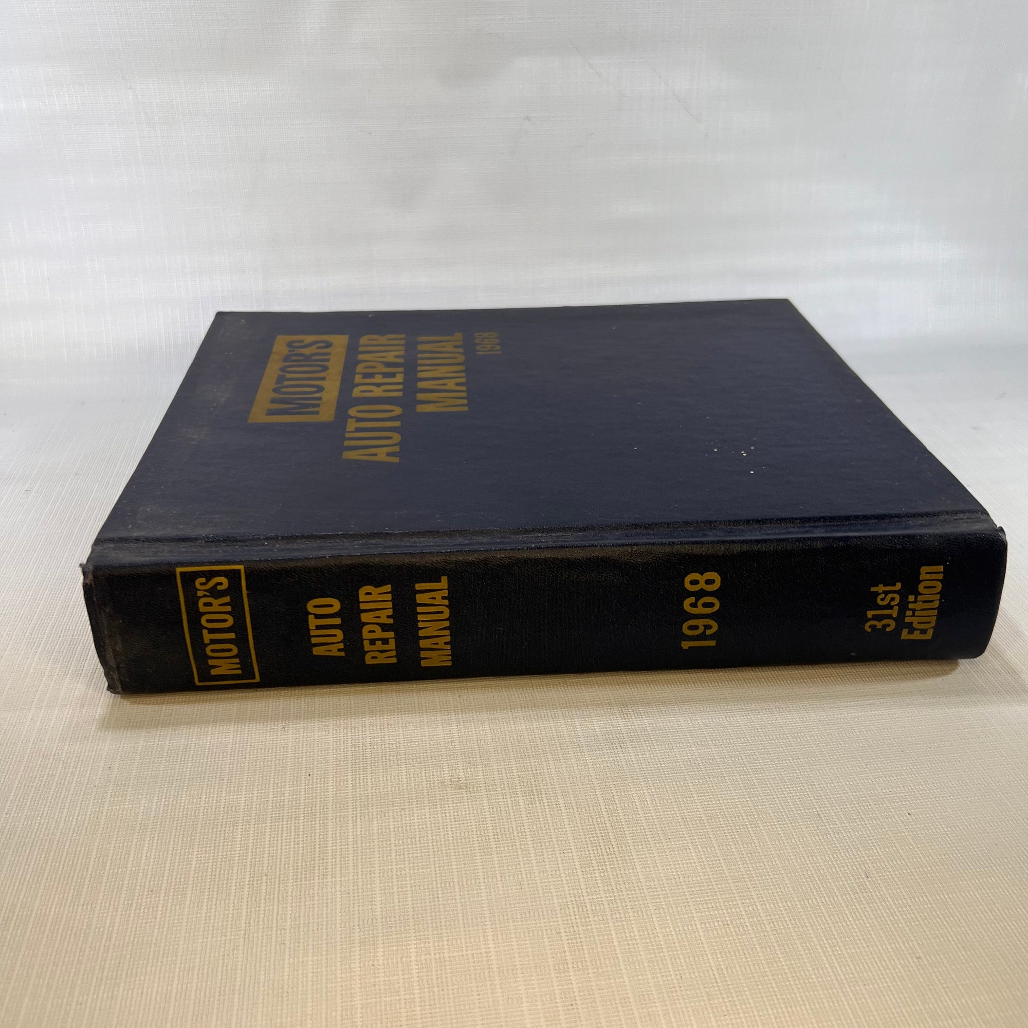 Motors Auto Repair Manual Thirty first Edition Fourth Printing 1968 Mechanical Specs and Service Procedures Hearst Corp