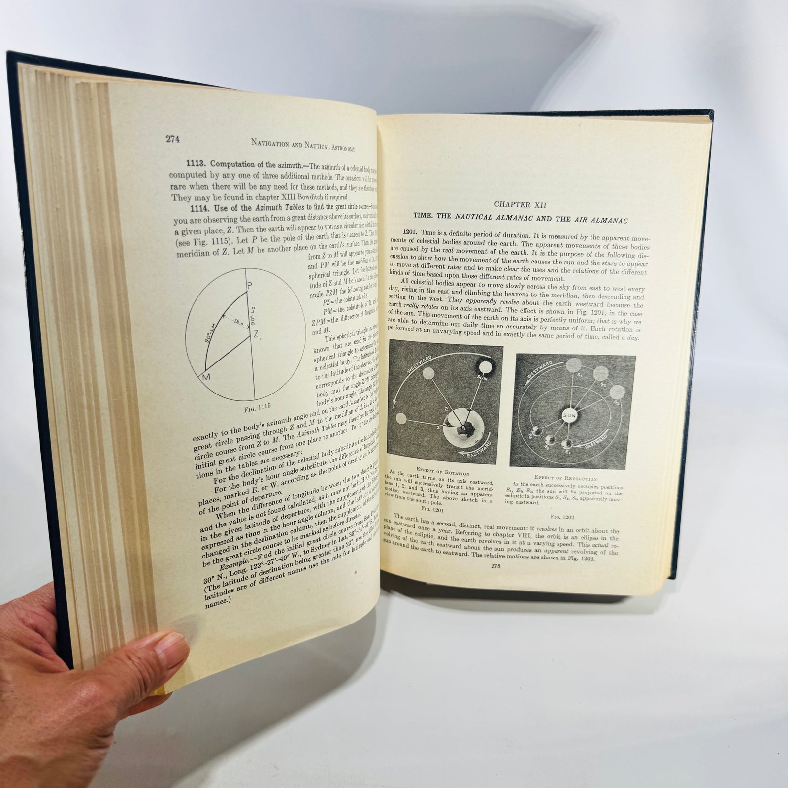 Navigation and Nautical Astronomy Benjamin Dutton 1943 Eighth Edition US Naval Institute Hardcover