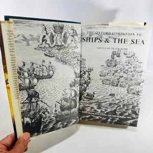 The Oxford Companion to Ships & the Sea Edited by Peter Kemp 1976 Hardcover Maritime Naval Reference