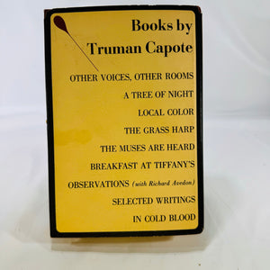 In Cold Blood by Truman Capote 1965, Random House, Hardcover with Dust Jacket