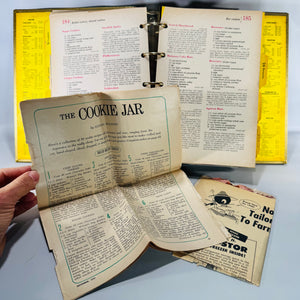 Vintage Mid-Century Cookbook Binder — Better Homes and Gardens New Cook Book Souvenir Edition (Commemorating 10,000,000 Sold) — 5-Ring Recipe Binder | Tabbed Sections, Vintage Cookbooks / Homemaking Reference