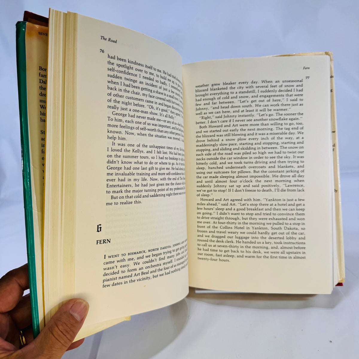 Fern chapter pages, Wunnerful, Wunnerful! Lawrence Welk autobiography