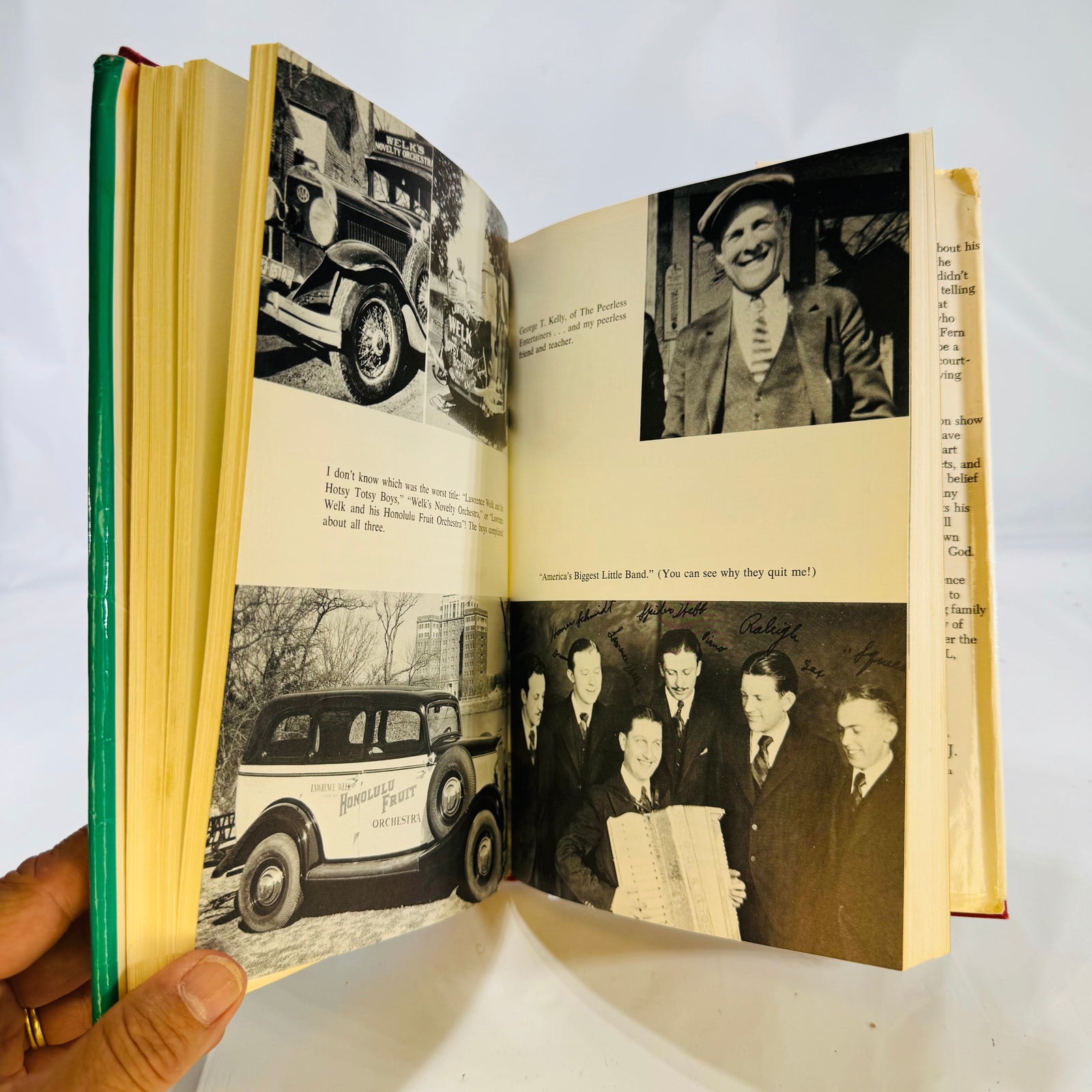 Black and white photo insert pages, Wunnerful, Wunnerful! 1971