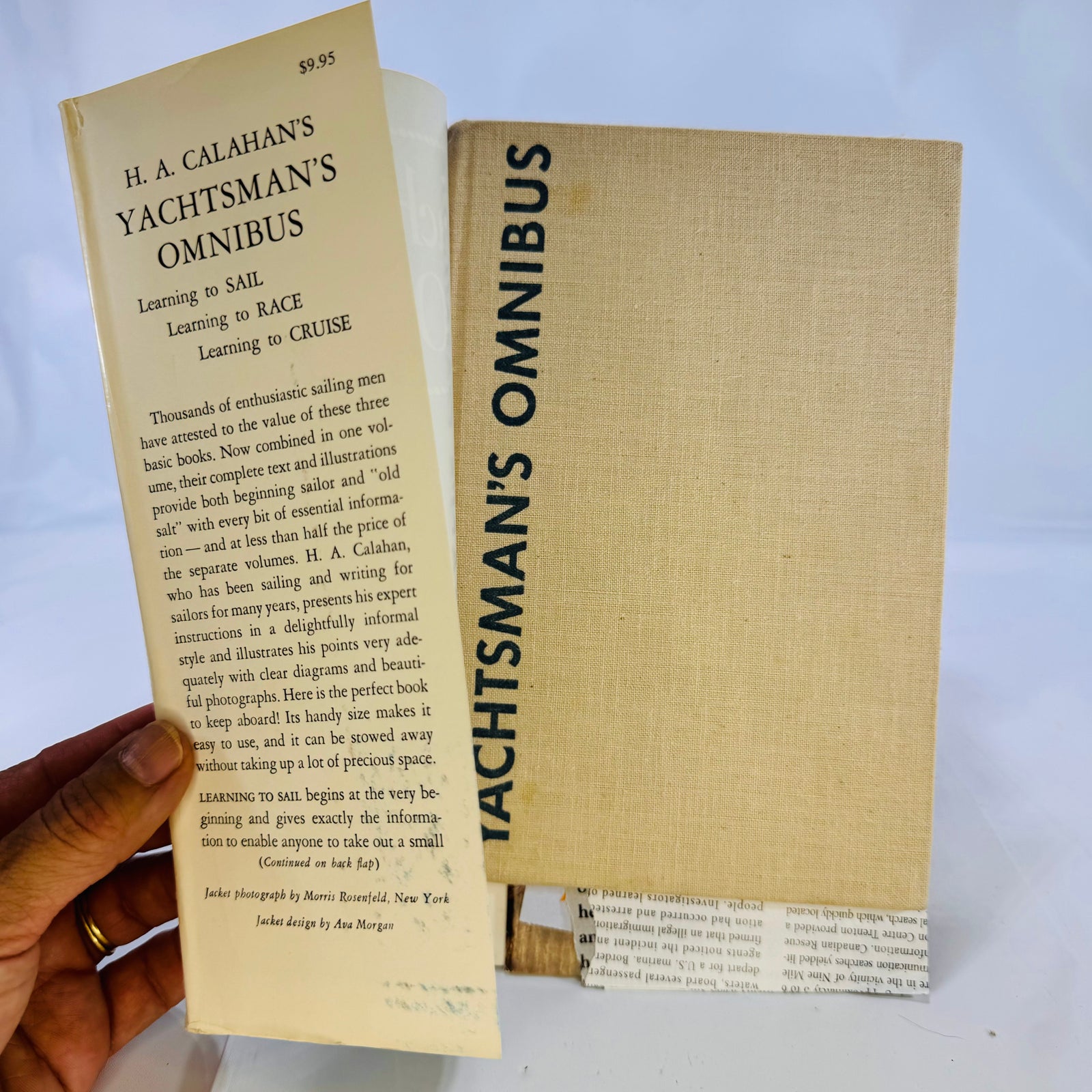 Yachtsman's Omnibus by H.A. Calahan 1935 The Macmillan Company