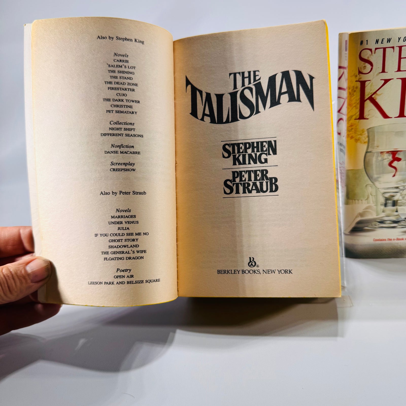 Two Stephen King Horror Paperbacks – The Talisman & Everything’s Eventual | Vintage Thriller Book Set