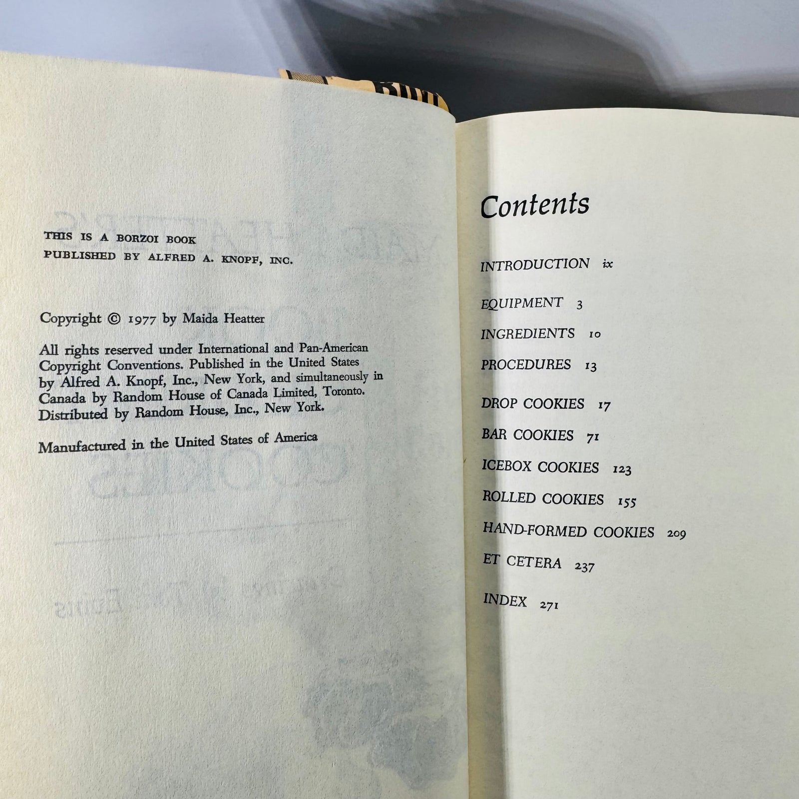 Maida Heatter’s Book of Great Cookies (1977) — Vintage Hardcover Cookie Cookbook w/ Dust Jacket + Handwritten Notes