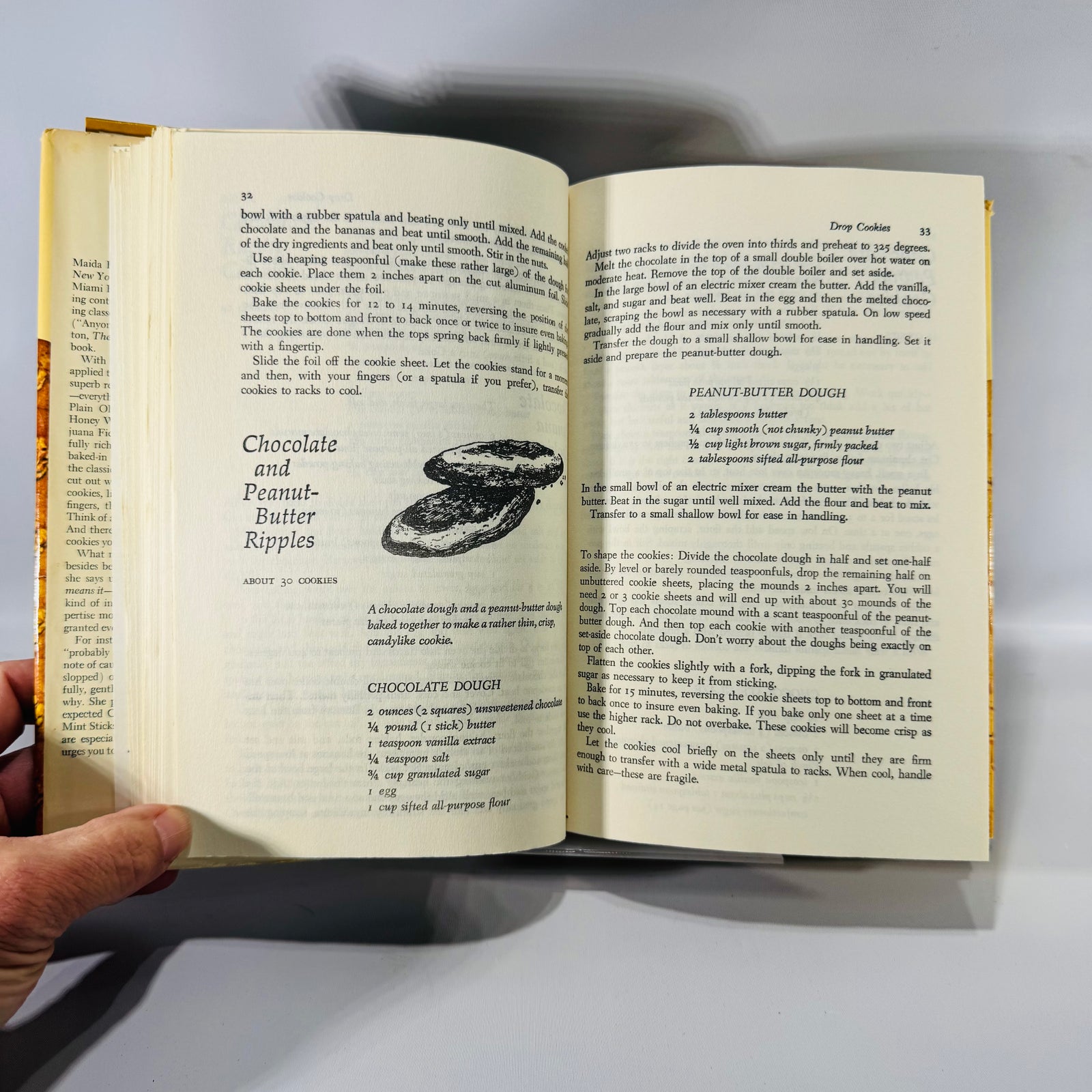 Maida Heatter’s Book of Great Cookies (1977) — Vintage Hardcover Cookie Cookbook w/ Dust Jacket + Handwritten Notes