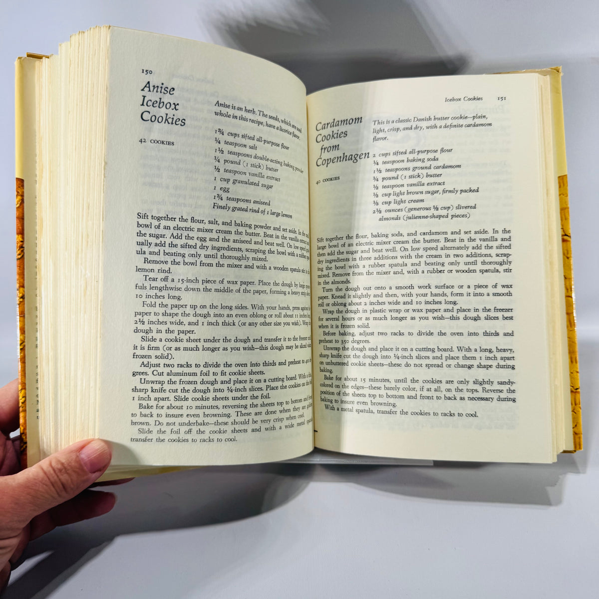 Maida Heatter’s Book of Great Cookies (1977) — Vintage Hardcover Cookie Cookbook w/ Dust Jacket + Handwritten Notes