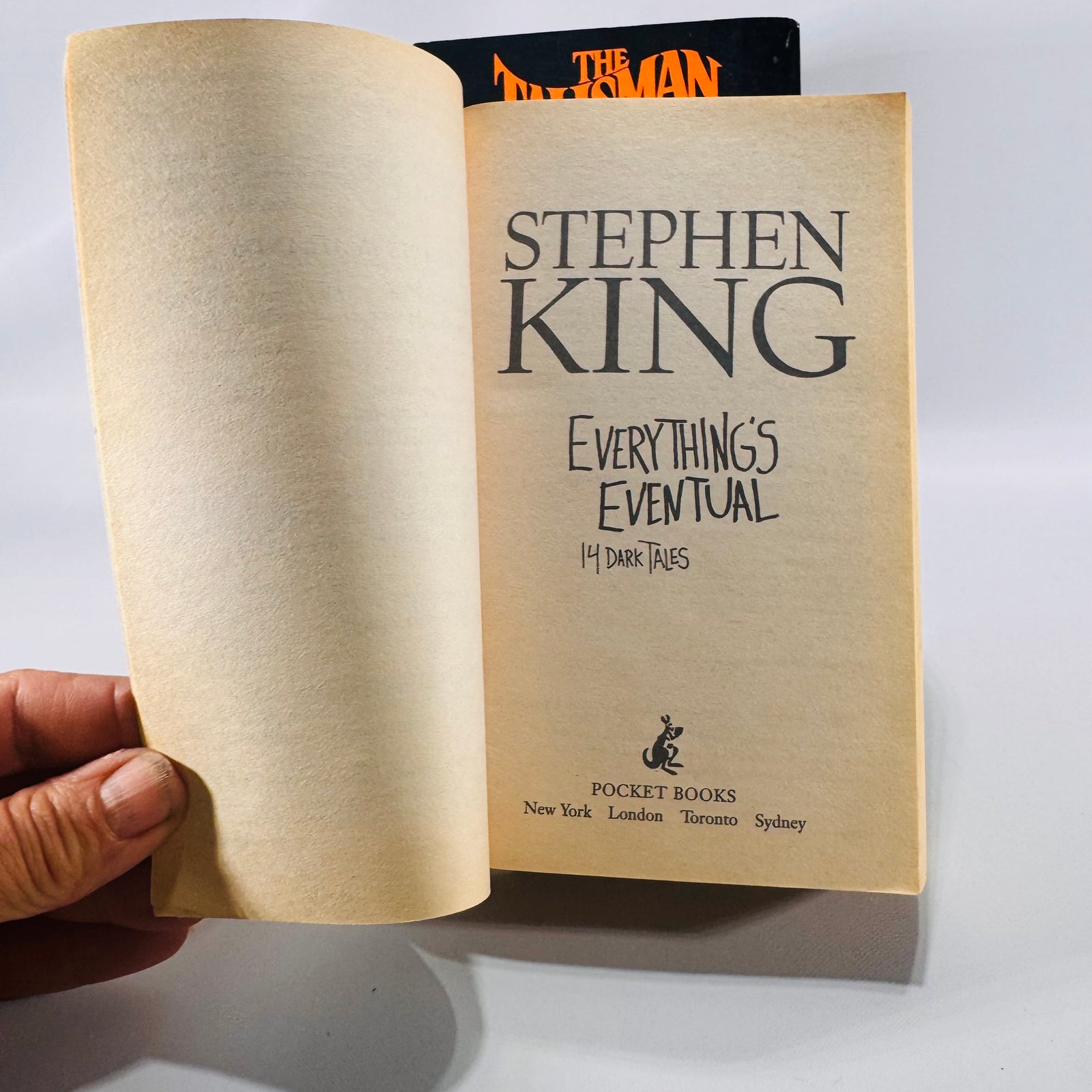 Two Stephen King Horror Paperbacks – The Talisman & Everything’s Eventual | Vintage Thriller Book Set