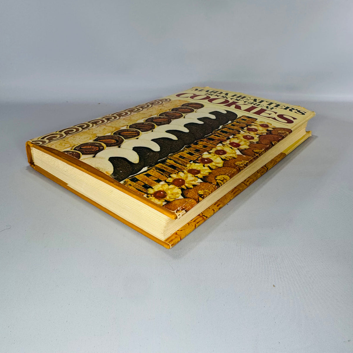 Maida Heatter’s Book of Great Cookies (1977) — Vintage Hardcover Cookie Cookbook w/ Dust Jacket + Handwritten Notes