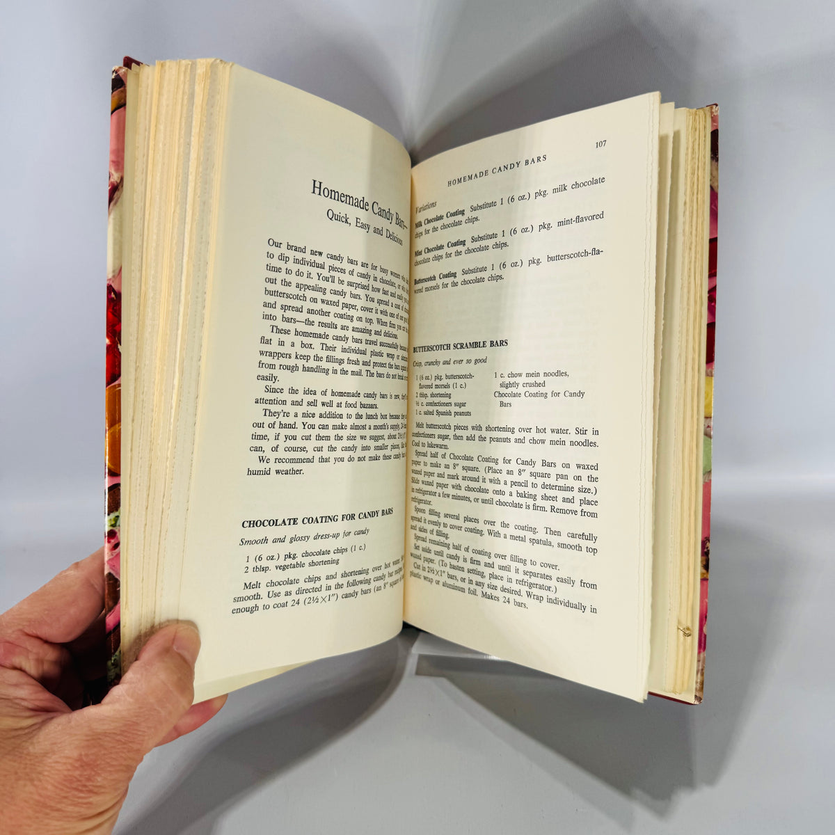 Homemade Candy (1970) — Farm Journal Vintage Hardcover Cookbook w/ Dust Jacket