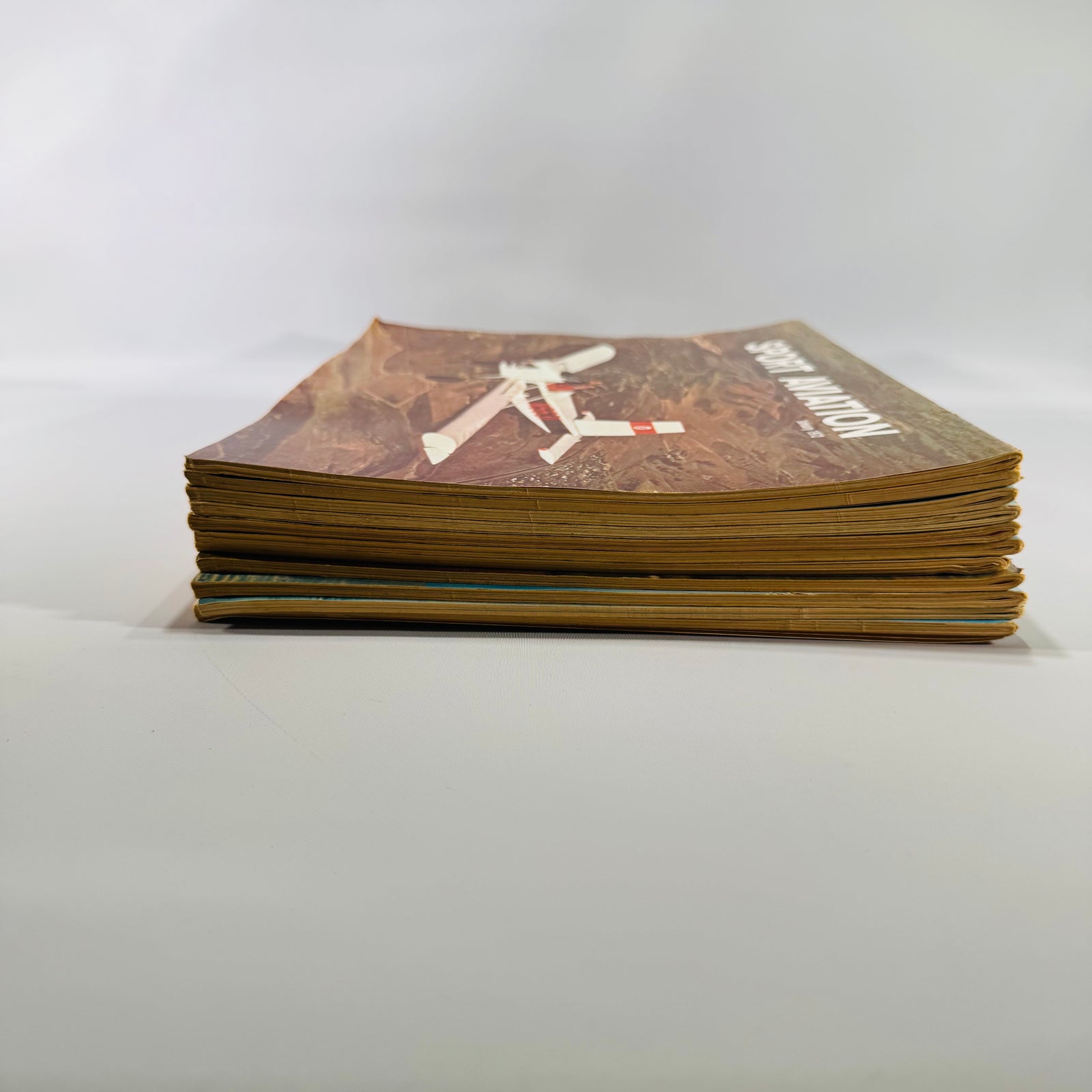 Full Year of Sport Aviation Magazines (1972) | Complete Vintage Set for Aviation Collectors