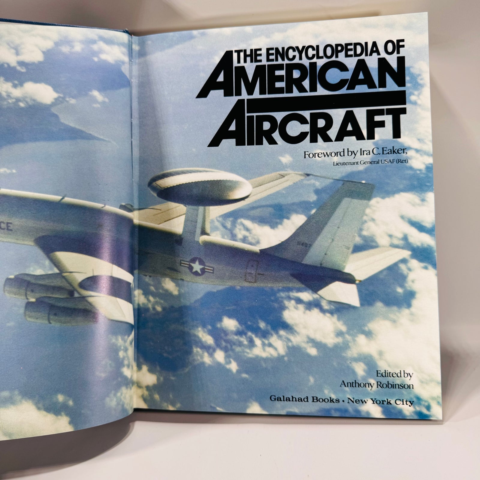 The Encyclopedia of American Aircraft (1979) | Vintage Aviation Reference Book | 416 Pages, Illustrated Hardcover with Dust Jacket