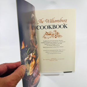 The Williamsburg Cookbook 1990 Ninth Printing Colonial Virginia Recipes Letha Booth Softcover