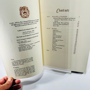 The Williamsburg Cookbook 1990 Ninth Printing Colonial Virginia Recipes Letha Booth Softcover