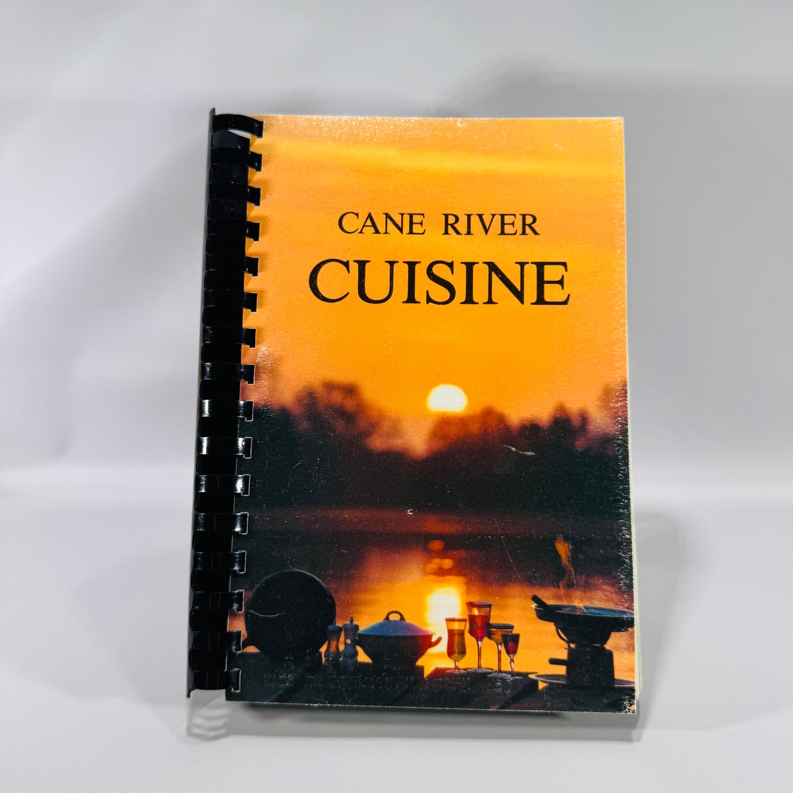 River Cuisine Cookbook (1980, 4th Printing) | Louisiana Community Recipes | Vintage Spiral-Bound Southern Cooking Book