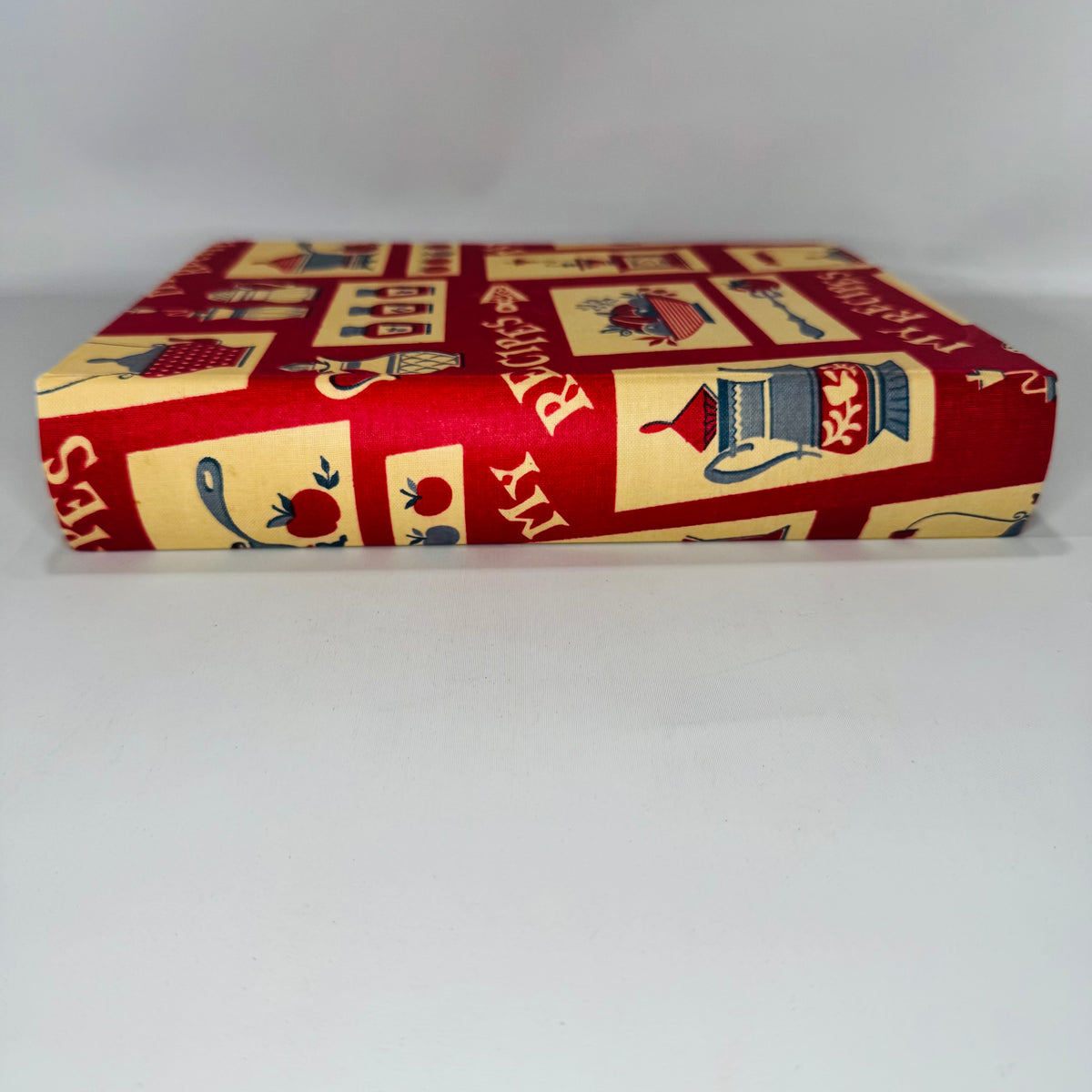 Vintage Kitchen Organizer — My Recipes 3-Ring Recipe Binder—National Blank Book Co. | Tab Dividers, Envelopes, Vintage Kitchen Organizer