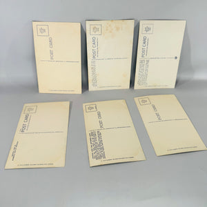 Vintage Travel Ephemera — Mammoth Cave Kentucky Linen Postcard Set (Linen Era) — Curt Teich “C.T. American Art” | 6 Scenic Views, Travel Ephemera