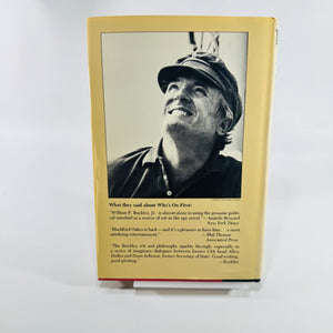 Marco Polo, If You Can William F. Buckley Jr. 1982 Hardcover Blackford Oakes Spy Novel