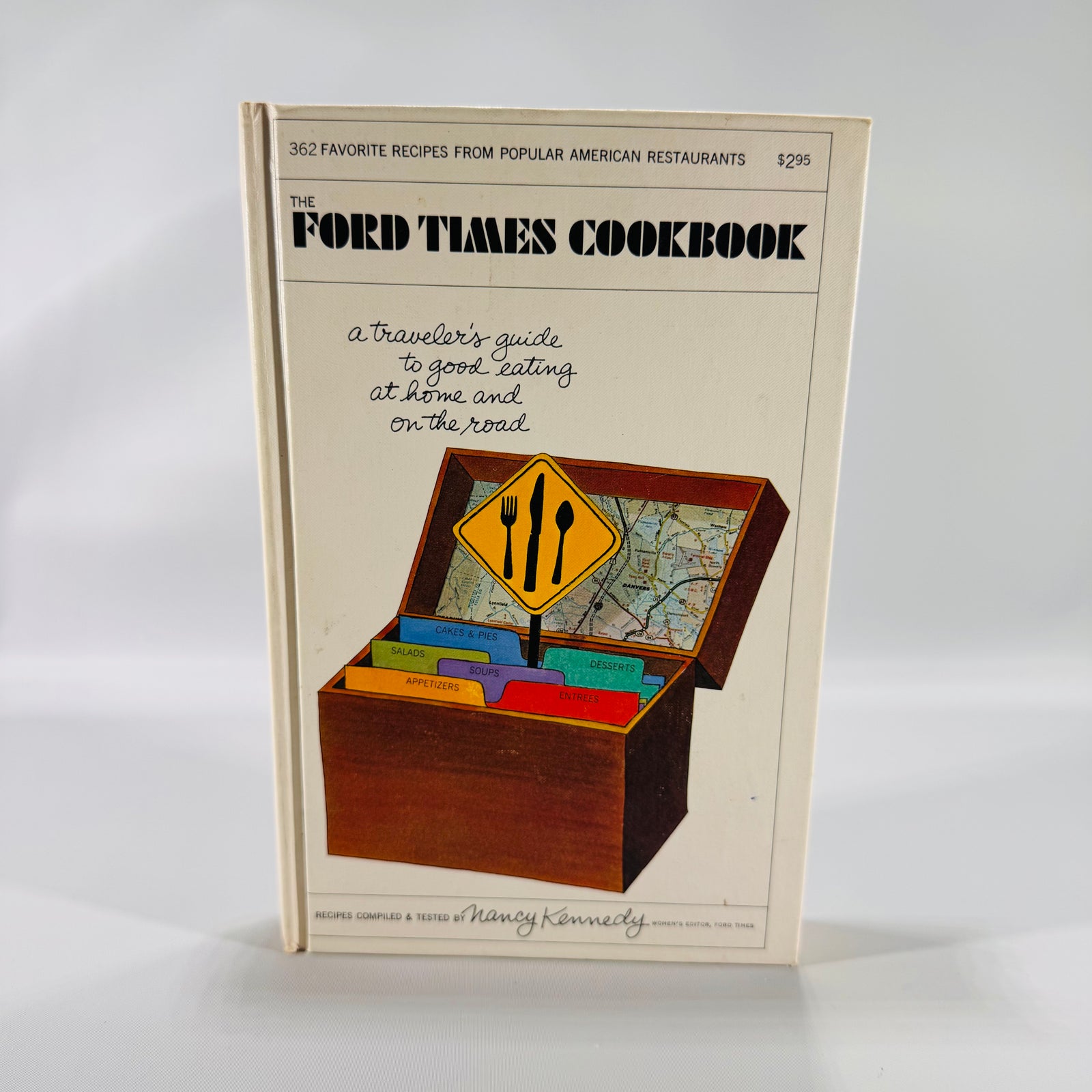 The Ford Times Cookbook by Nancy Kennedy (1968, First Printing) | Regional American Recipes | Hardcover Illustrated Travel Cookbook