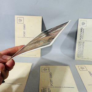 Vintage Travel Ephemera — Mammoth Cave Kentucky Linen Postcard Set (Linen Era) — Curt Teich “C.T. American Art” | 6 Scenic Views, Travel Ephemera