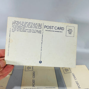 Vintage Travel Ephemera — Mammoth Cave Kentucky Linen Postcard Set (Linen Era) — Curt Teich “C.T. American Art” | 6 Scenic Views, Travel Ephemera